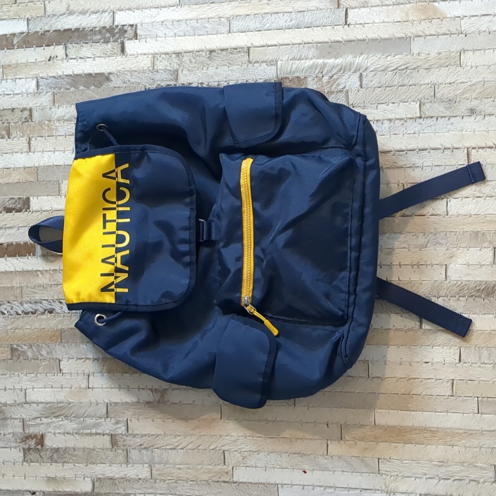Nautica Split Decision‎ Indigo/Yellow Backpack